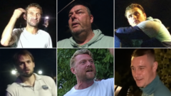 Source-feed image associated with Police searching for six men over anti-migrant protest in Portsmouth