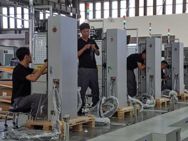 Source-feed image associated with China hits back at criticism over excess industrial capacity as more US tariffs loom