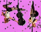 Image from linked report: ‘I suck at breaks’: a day in the life of an aerial cellist