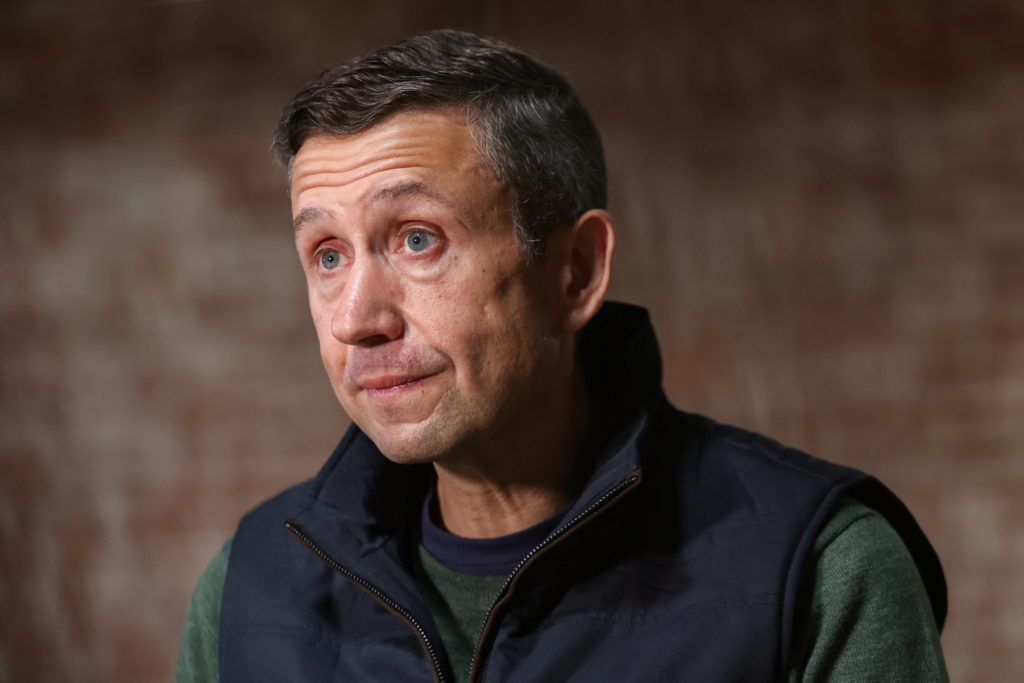 Source-feed image associated with Ken Martin hunkers down at the Democratic National Committee as a storm gathers around party leader