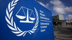 Source-feed image associated with Trump sanctions on ICC violate free speech, says lawsuit