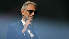 Source-feed image associated with Andrea Bocelli to play in Wales for first time in 22 years