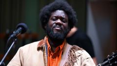 Image from linked report: Singer Michael Kiwanuka reveals he is recovering from a stroke
