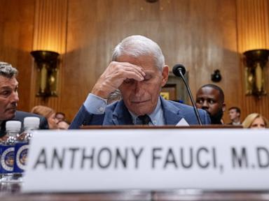 Source-feed image associated with Senate panel to vote on holding Fauci in contempt for refusing to answer questions
