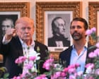 Source-feed image associated with War, what is it good for? Well, it’s a great way for Donald Trump to duck out of his son’s wedding | Marina Hyde
