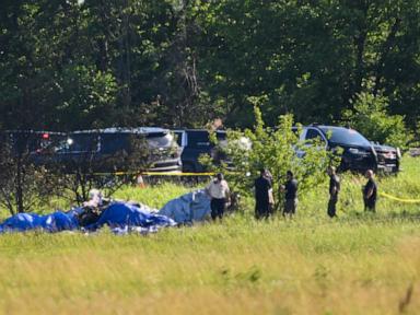 Source-feed image associated with Investigators find no evidence of engine failure in fiery crash of skydiving plane that killed 12