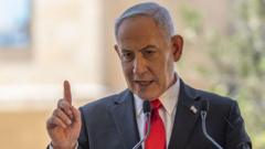 Source-feed image associated with Netanyahu accuses NYC Mayor Mamdani of 'fomenting hate' after arrest threat