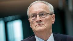 Image from linked report: Former German spy chief arrested for espionage and treason