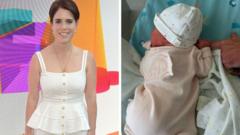 Source-feed image associated with Princess Eugenie gives birth to baby girl in Portugal