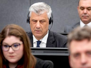 Source-feed image associated with Hague court to deliver verdict in war crimes trial of Kosovo’s former President Thaci