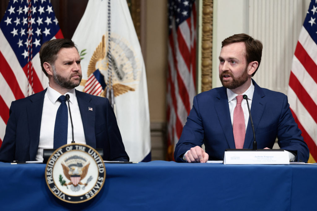 Source-feed image associated with WATCH: Vance hosts anti-fraud roundtable with FTC chair and state attorneys general