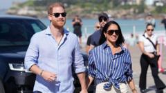 Source-feed image associated with Prince Harry will not be joined by Meghan and children on London trip