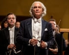 Image from linked report: The Yellow Tie review – John Malkovich gives major hauteur as legendary record-hating maestro