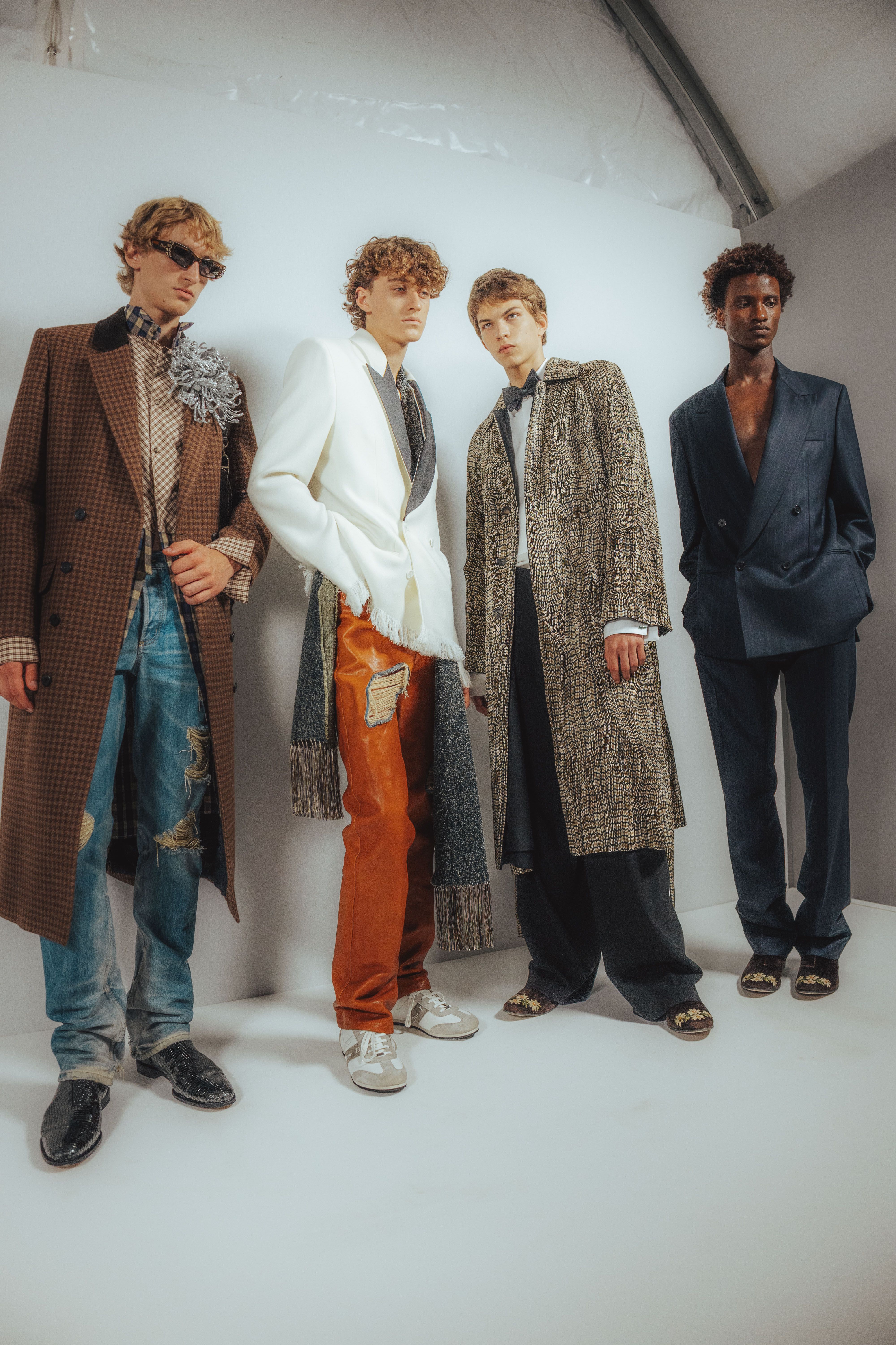 Source-feed image associated with The Best Backstage Photos from the Spring 2027 Menswear Shows in Paris