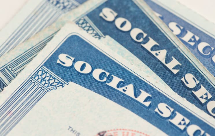 Source-feed image associated with Social Security faces insolvency in 2032, when it would pay only 78% of benefits