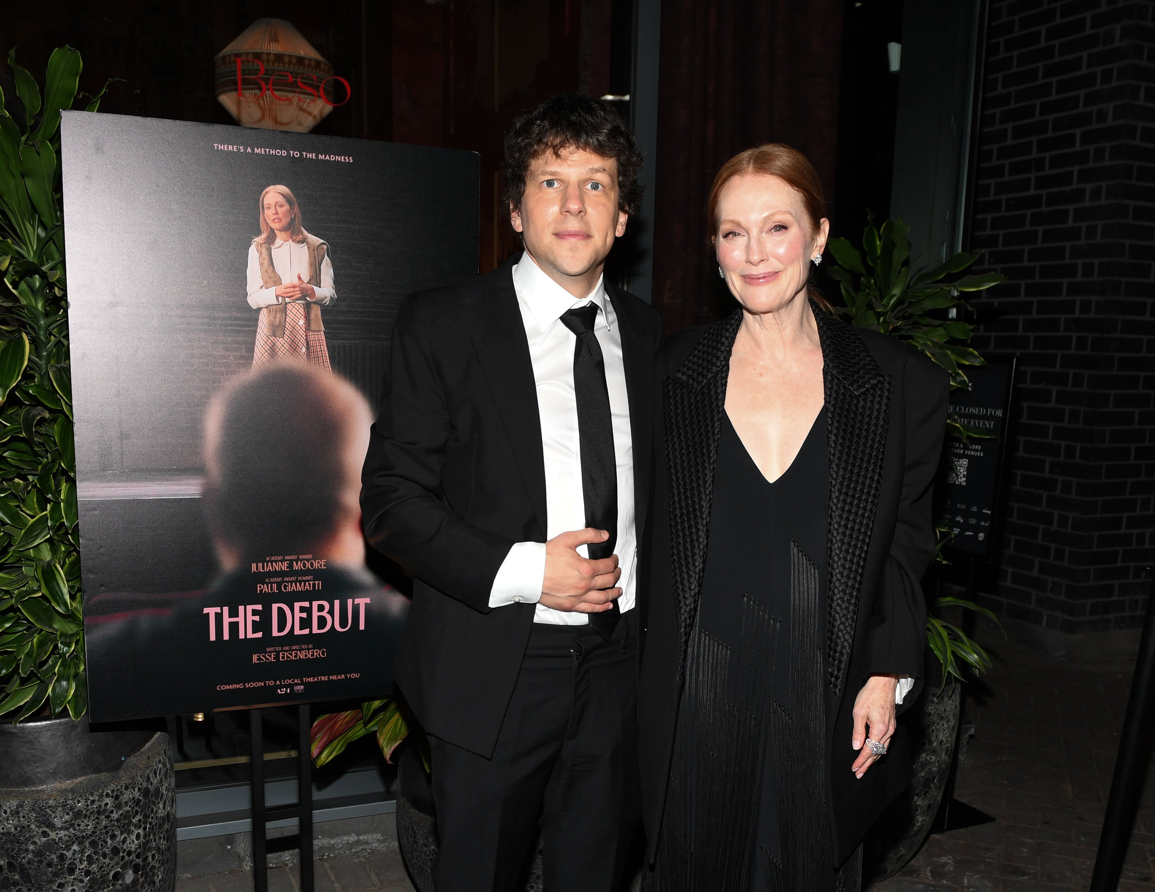 Image from linked report: ‘The Debut’: Jesse Eisenberg Praises Oscar Frontrunner Julianne Moore’s ‘Perfect Performance’ at NYFF