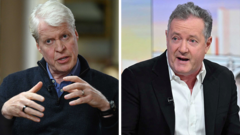 Image from linked report: Earl Spencer should pull Diana book from shelves, Piers Morgan says
