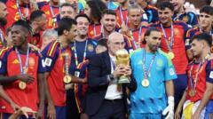 Source-feed image associated with Sixteen titles in five years - why Spain are a dominant force