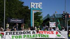 Source-feed image associated with RTÉ to boycott Eurovision for second year in a row