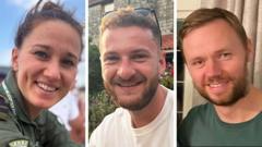 Source-feed image associated with Royal Navy crew killed in helicopter crash named