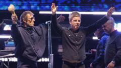 Source-feed image associated with Oasis confirm Knebworth return plus Manchester and Glasgow live 2027 gigs