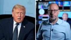 Source-feed image associated with Watch: Why is Trump furious with Netanyahu over strikes on Lebanon?