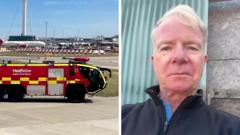 Source-feed image associated with Passenger on British Airways mayday flight describes fear and shout of 'I don't want to die'