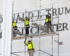 Source-feed image associated with Judge rejects last-minute bid to pause removal of Trump’s name from Kennedy Center