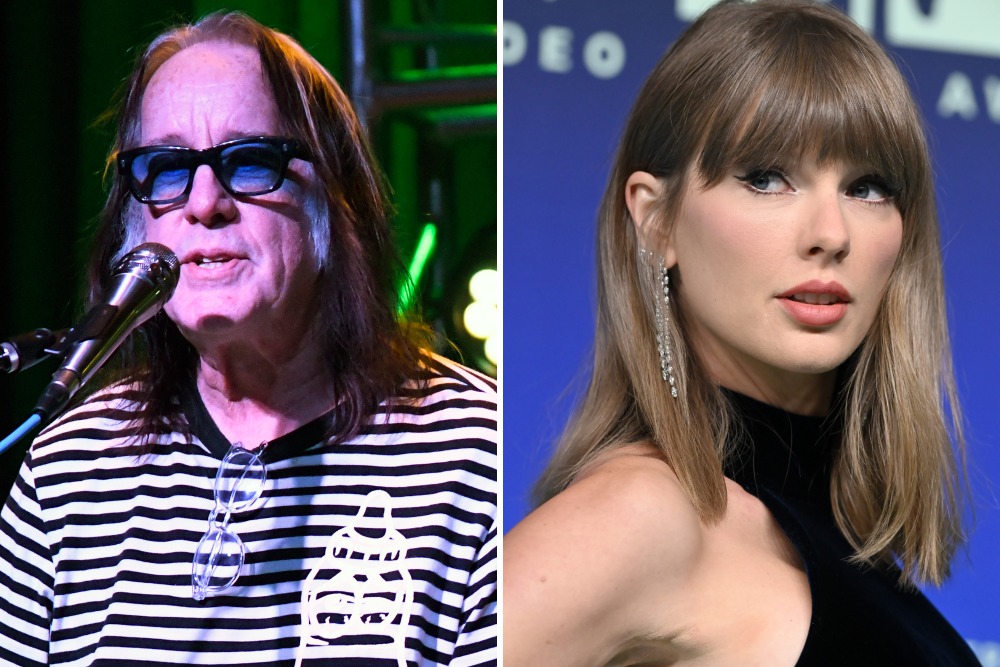 Image from linked report: Todd Rundgren Slams Taylor Swift, Says She ‘Ruined Music’ and Is ‘the Apotheosis of Mediocrity’