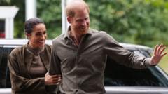 Source-feed image associated with Harry and Meghan 'surprised' by King's letter making clear they remain non-working royals