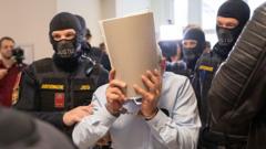 Source-feed image associated with Ex-Syrian intelligence chief found guilty of torture and sexual abuse by Austrian court