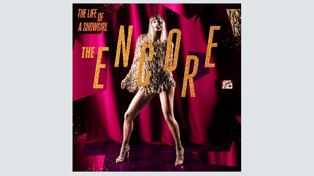 Image from linked report: Taylor Swift Still Has Unfinished Business With Her Exes — Thank God! — While Also Mooning Over Her Groom in ‘The Life of a Showgirl: The Encore’: New Tracks Review