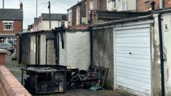 Source-feed image associated with Nineteen now arrested over Northern Ireland disorder with house targeted in arson