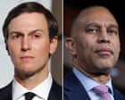 Source-feed image associated with Democrats incredulous over Hakeem Jeffries and Jared Kushner meeting