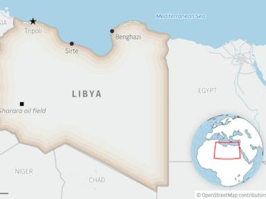 Source-feed image associated with A boat carrying migrants capsizes off Libya's coast, with at least 50 dead or missing