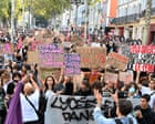Image from linked report: Schools blockaded as tens of thousands of protesters take to streets in France