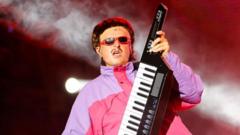 Source-feed image associated with US musician Oliver Tree dies in helicopter collision in Brazil