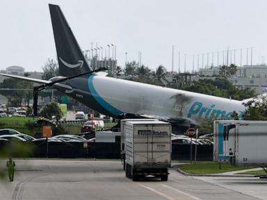 Source-feed image associated with Amazon stops operations with 21 Air after deadly Miami cargo plane crash