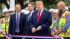 Image from linked report: Major US outlets suspend shared Trump coverage in protest at media ban