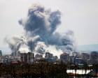 Source-feed image associated with Middle East crisis live: Lebanon’s US embassy says Hezbollah has agreed to ‘reciprocal’ ceasefire with Israel under US proposal