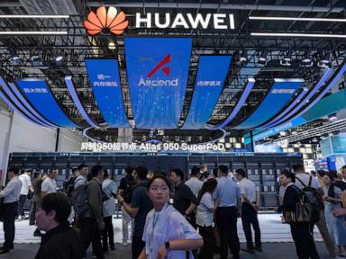 Source-feed image associated with Huawei unveils new chip technologies as Chinese firm steps up the AI race with Nvidia