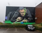 Source-feed image associated with Artist defends Ronnie O’Sullivan mural in Sheffield saying it isn’t finished