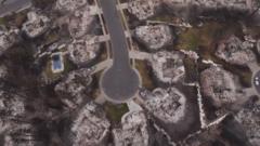 Source-feed image associated with Drone captures devastating aftermath of Spokane wildfires
