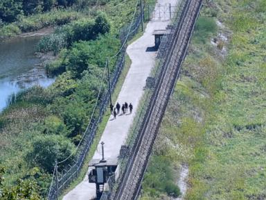 Image from linked report: North Korea denies planting mines that injured 3 South Korean soldiers, accuses Seoul of conspiracy