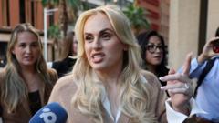 Source-feed image associated with Rebel Wilson cleared in defamation case brought by actress in her own film