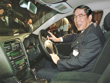 Source-feed image associated with Hiroshi Okuda, who led Toyota's climb as a global automaker, dies at 93