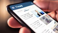 Source-feed image associated with Trust in news hits a new low, research suggests