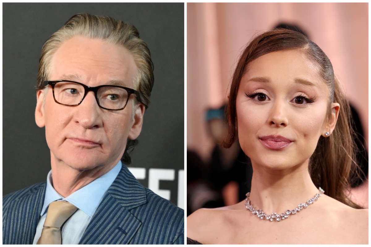 Source-feed image associated with Bill Maher’s Joke About Ariana Grande’s Weight Draws Groans From ‘Real Time’ Audience