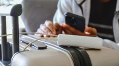 Source-feed image associated with Warning over power bank fire risk on flights as summer holidays begin