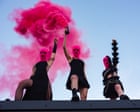 Source-feed image associated with Pussy Riot: CYKA review – debut album from iconic Russian agitators is let down by blunt-force EDM
